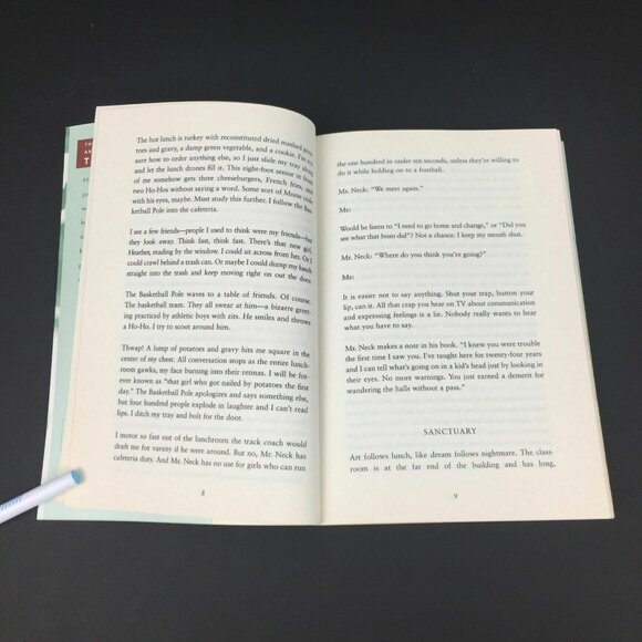 Speak Paperback Book Laurie Halse Anderson Platinum Edition Penguin Group 2006 - Picture 8 of 12